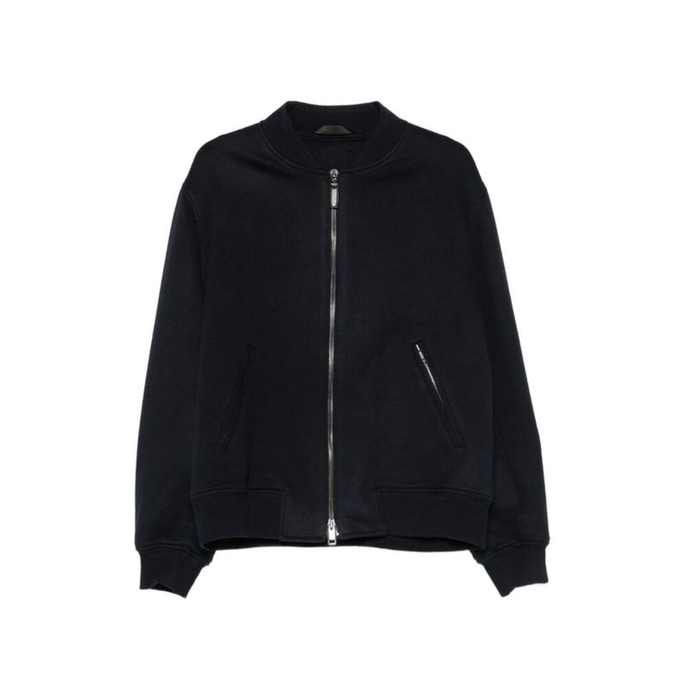 Brioni Blue Jackets - Bomber Jackets Men